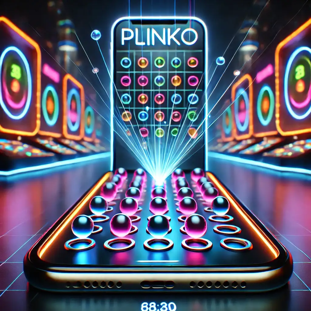 Plinko game.